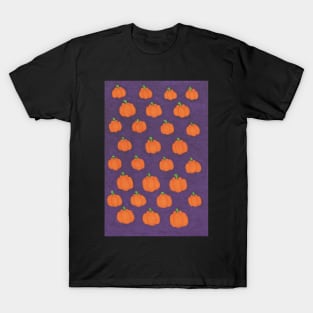 Pumpkin Patch Pop Art T-Shirt